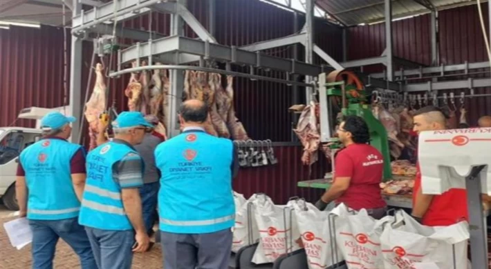 Bilecik Müftülüğü, TDV aracılığıyla 800 aileye kurban eti ulaştırıldı