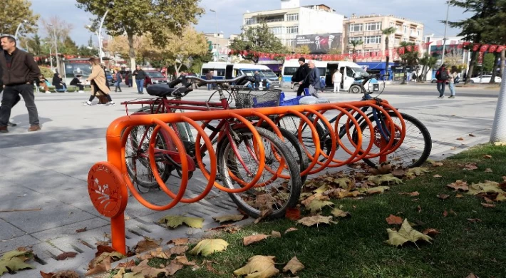 Sakarya’da bisiklet durakları yaygınlaştırılıyor