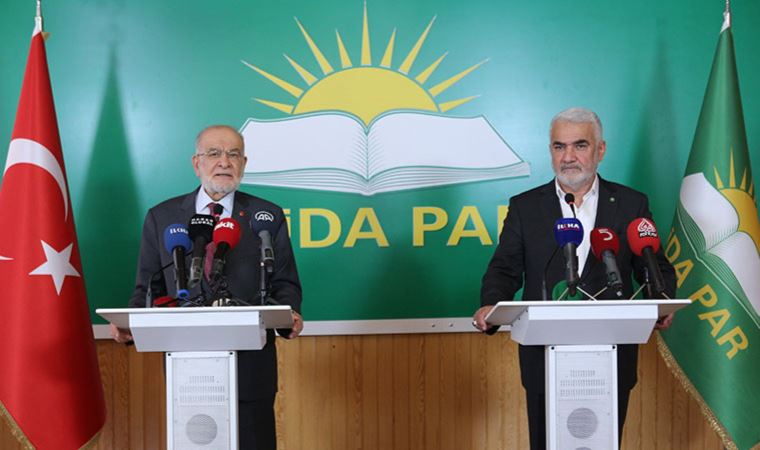 Karamollaoğlu'ndan HÜDA-PAR'a ziyaret