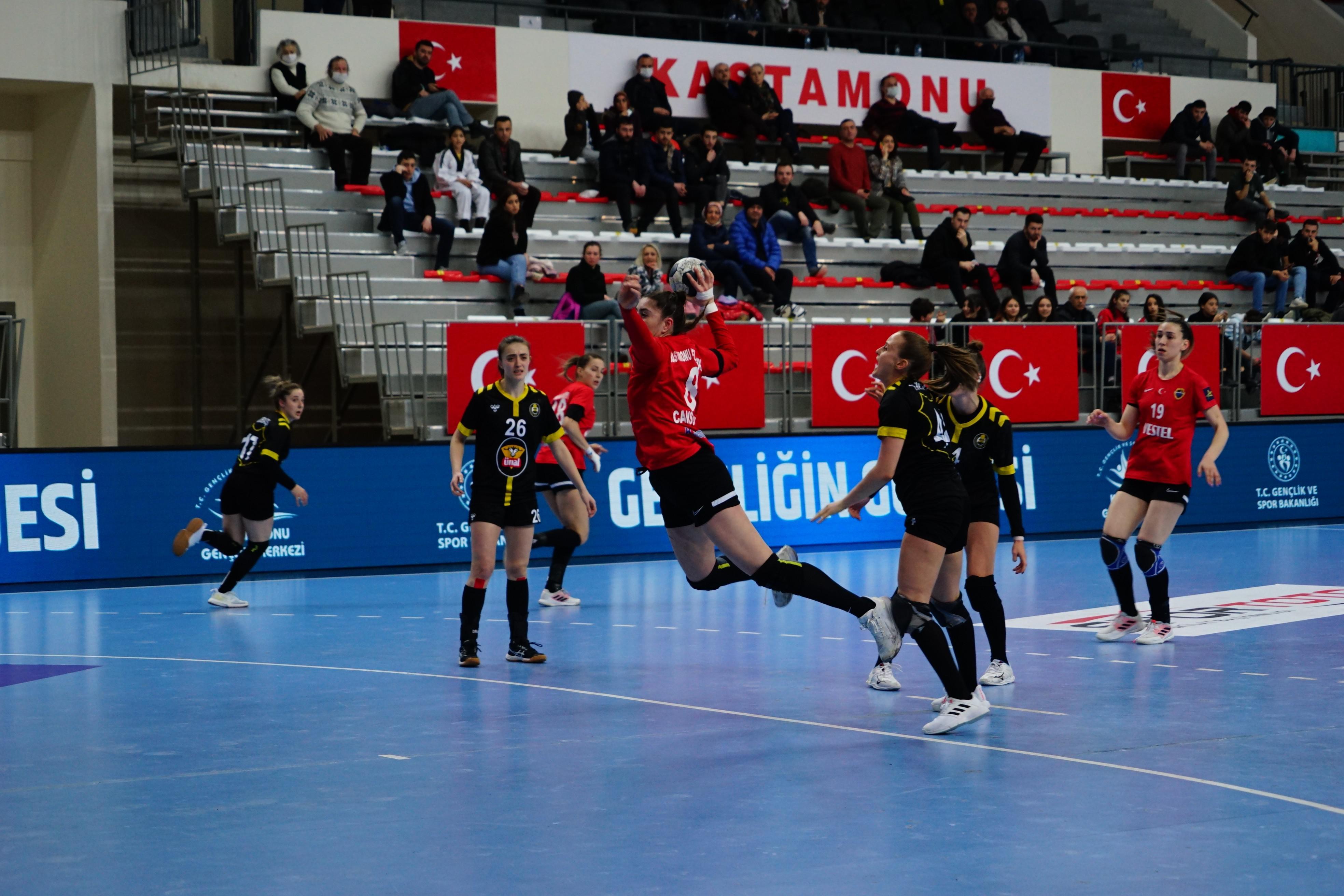 Kastamonu Belediyespor-Tekirdağspor maç sonucu: 40-21