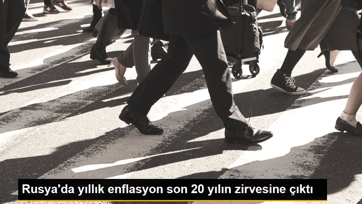 Rusya'da yıllık enflasyon son 20 yılın zirvesine çıktı